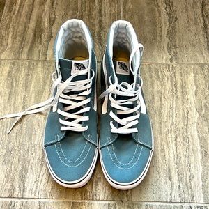 Vans Slate Blue Sk8-Hi Shoes, Size 13